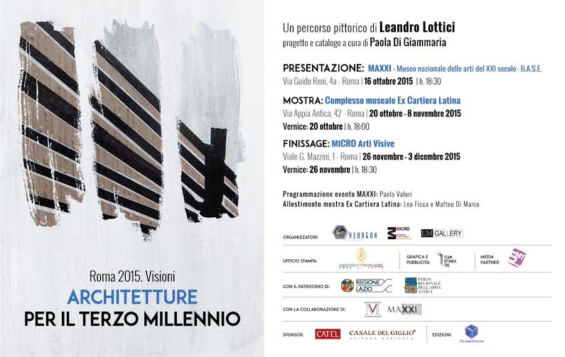 Leandro Lottici - Roma 2015. Visioni. Architetture per il Terzo Millennio